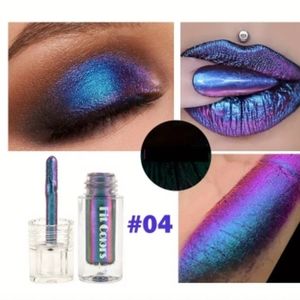 Chameleon Liquid Eyeshadow, Glitter Forming Fast Drying Eyeshadow Color …